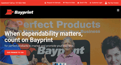 Desktop Screenshot of bayprintonline.com